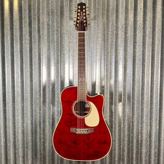 Takamine JJ325SRC-12 John Jorgenson 12 String Acoustic Electric Guitar & Case Japan Used