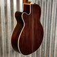 Takamine TSF48C NEX Santa Fe Natural Acoustic Electric Guitar & Case Japan Used