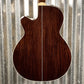 Takamine TSF48C NEX Santa Fe Natural Acoustic Electric Guitar & Case Japan Used