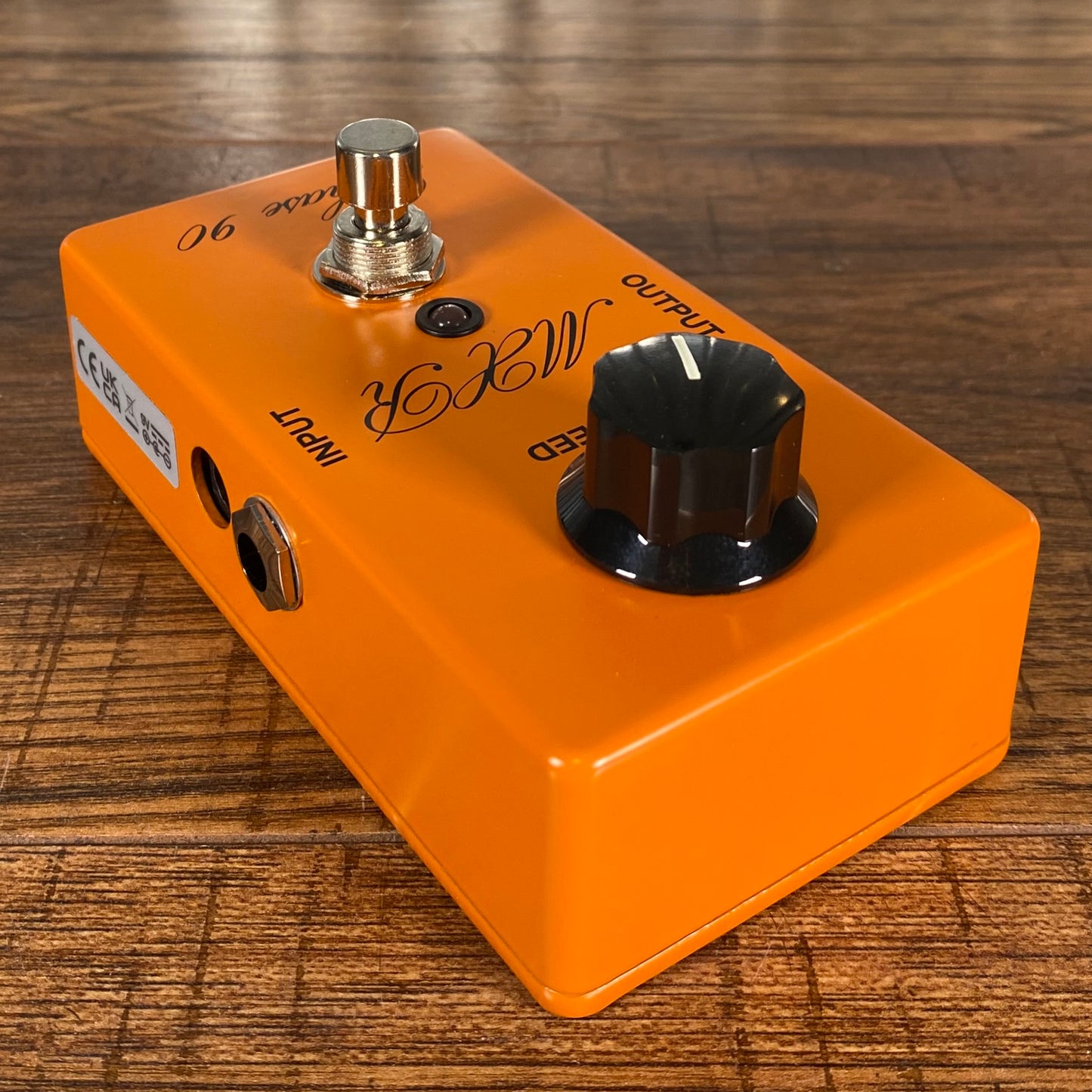Dunlop MXR Custom Shop CSP101SL Script Phase 90 LED Phaser Guitar Effect Pedal B Stock