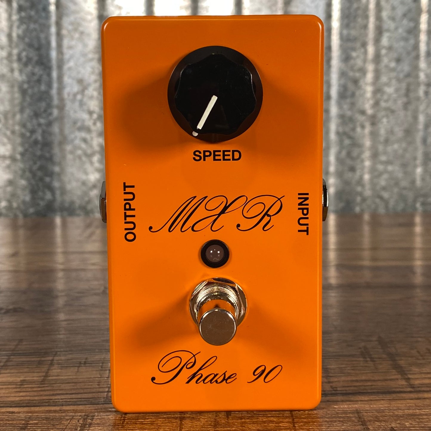Dunlop MXR Custom Shop CSP101SL Script Phase 90 LED Phaser Guitar Effect Pedal B Stock
