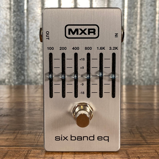 Dunlop MXR M109S Six Band Graphic Eq Equalizer M-109 Guitar Effect Pedal 6 Band B Stock