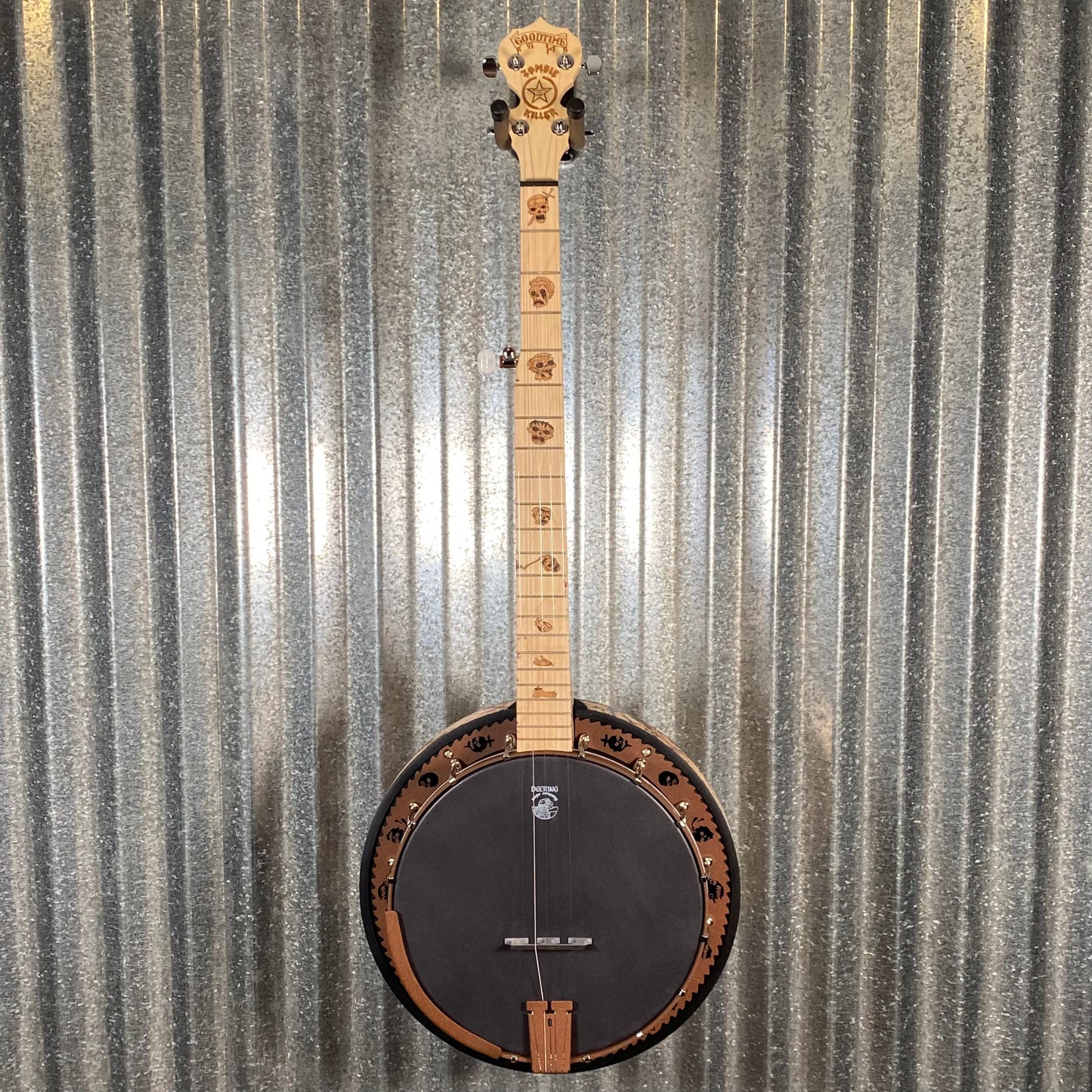 Deering Goodtime Limited Edition Zombie Killer 5 String Banjo #4252
