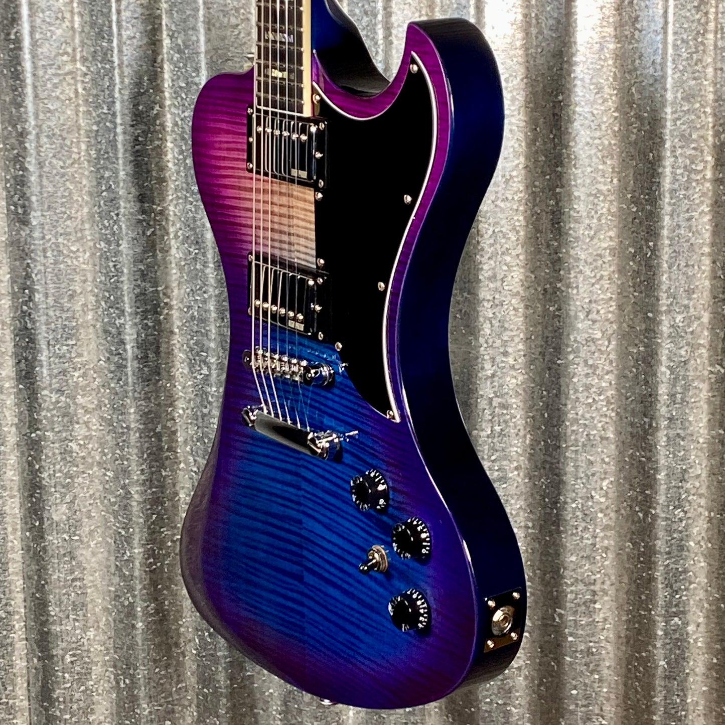 Grzenia Guitars Limited Run Royale RD Blueberry Burst Guitar #4 of 5