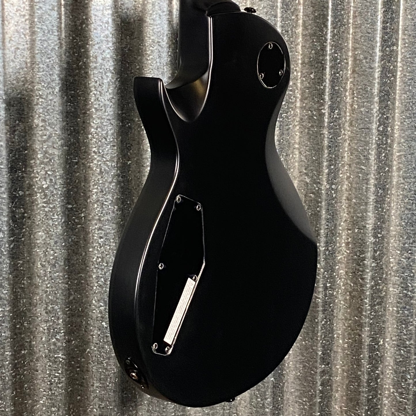 ESP LTD EC-257 Eclipse 7 String Black Satin Guitar LEC257BLKS #0389 Used