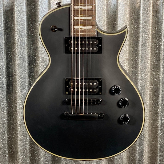 ESP LTD EC-257 Eclipse 7 String Black Satin Guitar LEC257BLKS #0389 Used