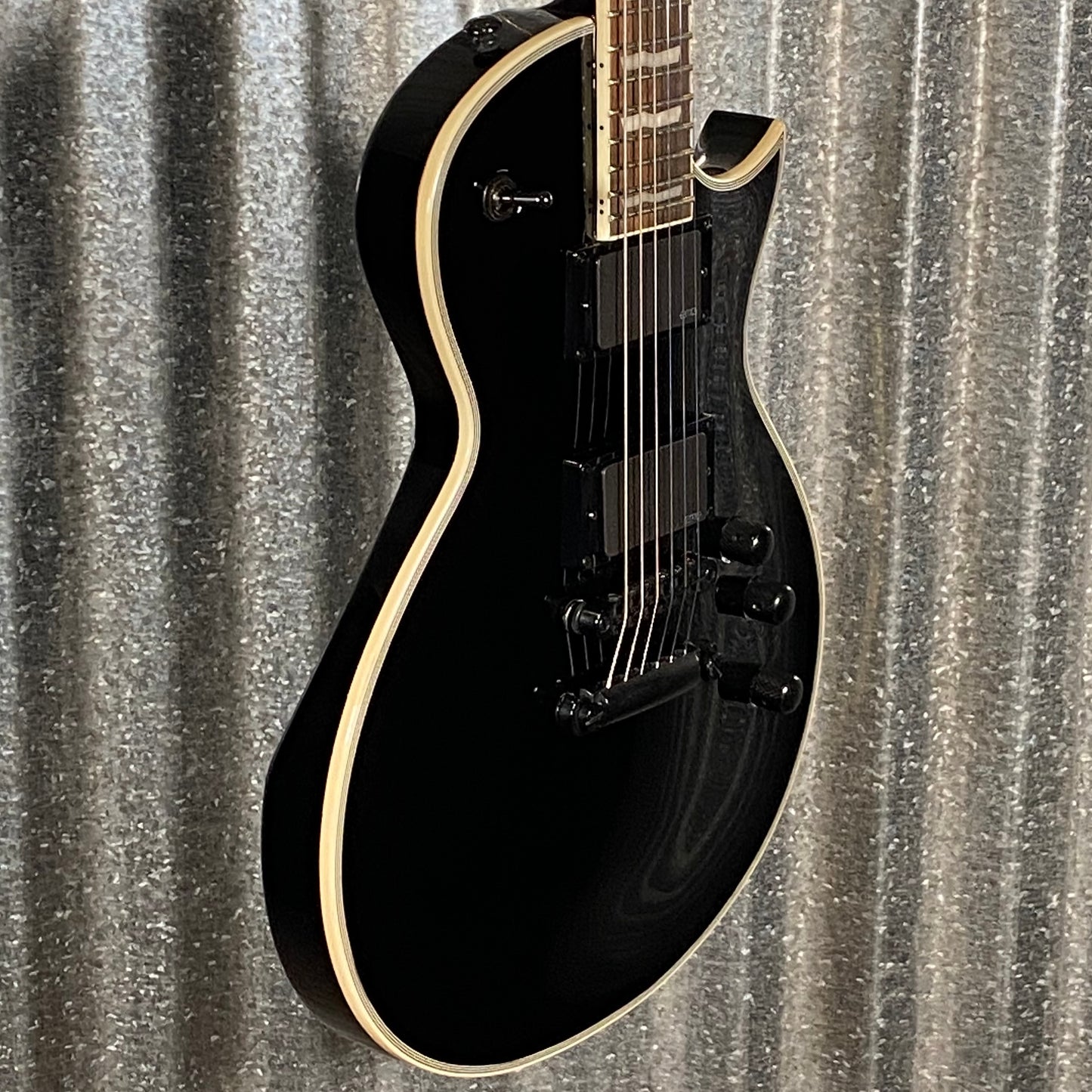 ESP LTD EC-401 Eclipse EMG Black Guitar LEC401BLK #1445 Used