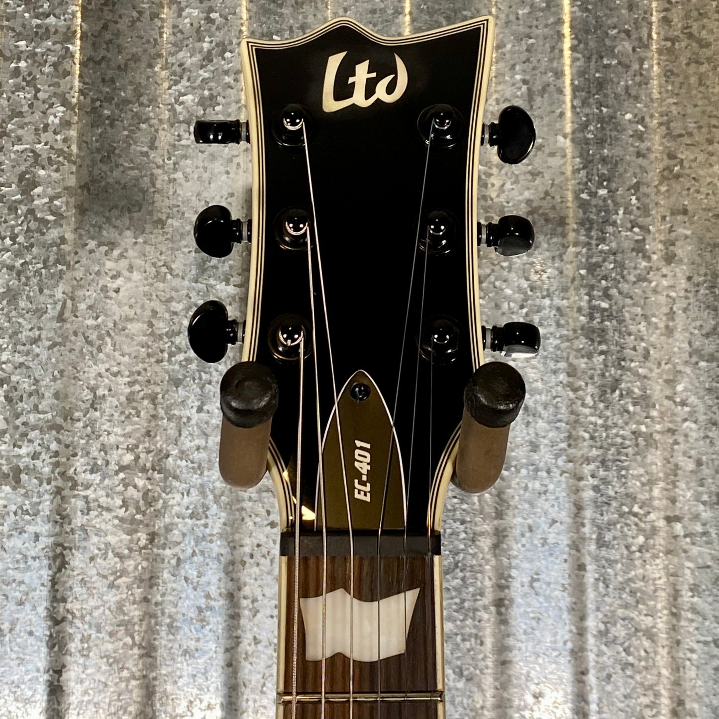 ESP LTD EC-401 Eclipse EMG Black Guitar LEC401BLK #1445 Used