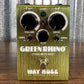 Dunlop Way Huge Electronics WHE207 Green Rhino Overdrive MKIV Guitar Effect Pedal Used