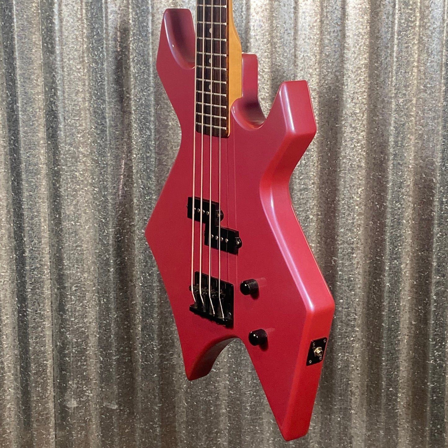 BC Rich Platinum Series Warlock 4 String Bass Ultraviolet Korea #9402 Used