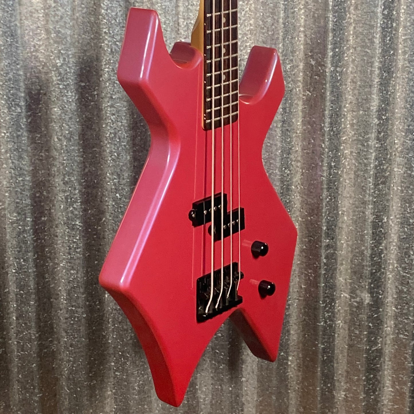BC Rich Platinum Series Warlock 4 String Bass Ultraviolet Korea #9402 Used