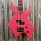BC Rich Platinum Series Warlock 4 String Bass Ultraviolet Korea #9402 Used