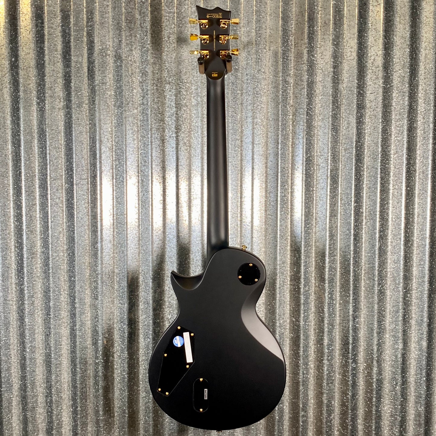 ESP LTD EC-1000 Vintage Black Satin EMG Guitar LEC1000VB #0274 Used