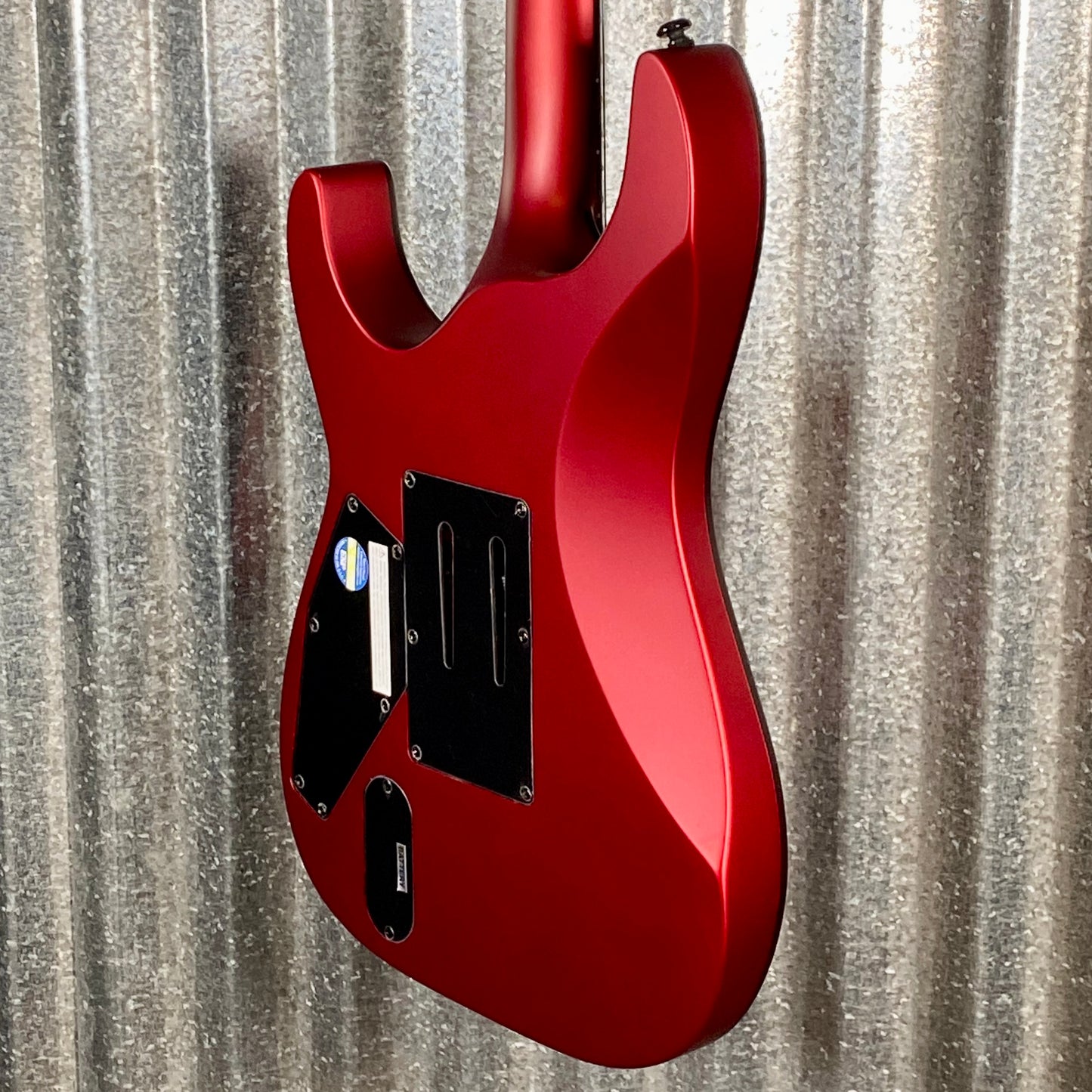 ESP LTD M-1000 Floyd Rose Fluence Candy Apple Red Satin Guitar LM1000CARS #0209 Used