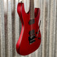 ESP LTD M-1000 Floyd Rose Fluence Candy Apple Red Satin Guitar LM1000CARS #0209 Used