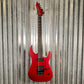 ESP LTD M-1000 Floyd Rose Fluence Candy Apple Red Satin Guitar LM1000CARS #0209 Used