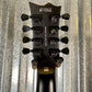 ESP LTD EC-258 Black Satin 8 String Guitar EC258BLKS #0605 Used
