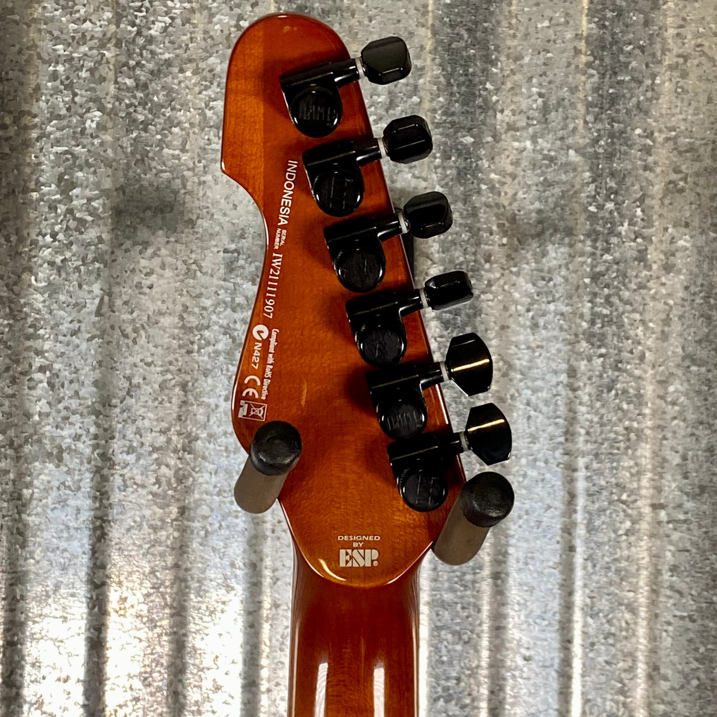 ESP LTD TE-1000 Evertune Koa Guitar & Bag LTE1000ETKNAT #1907 Used