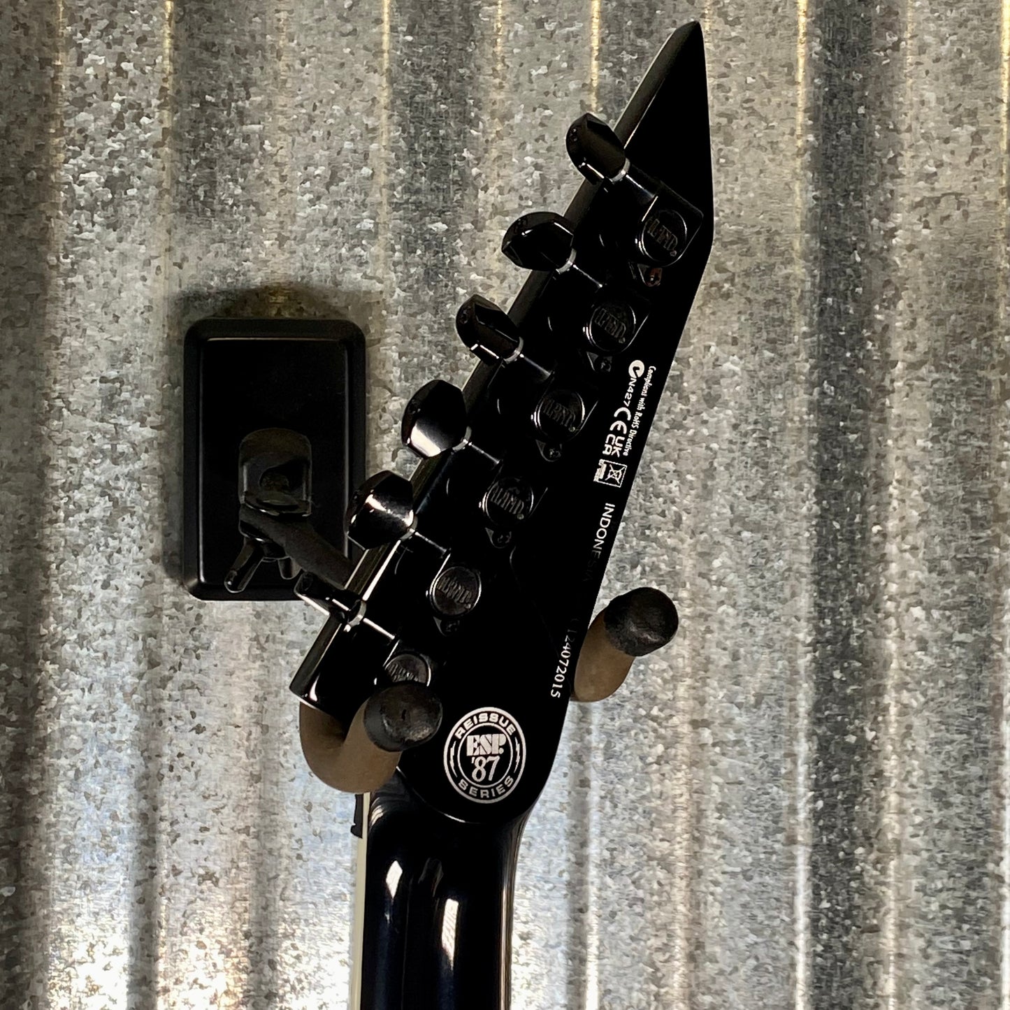 ESP LTD Horizion CTM '87 Gloss Black Duncan Guitar LHORIZONCTM87BLK #2015 Used