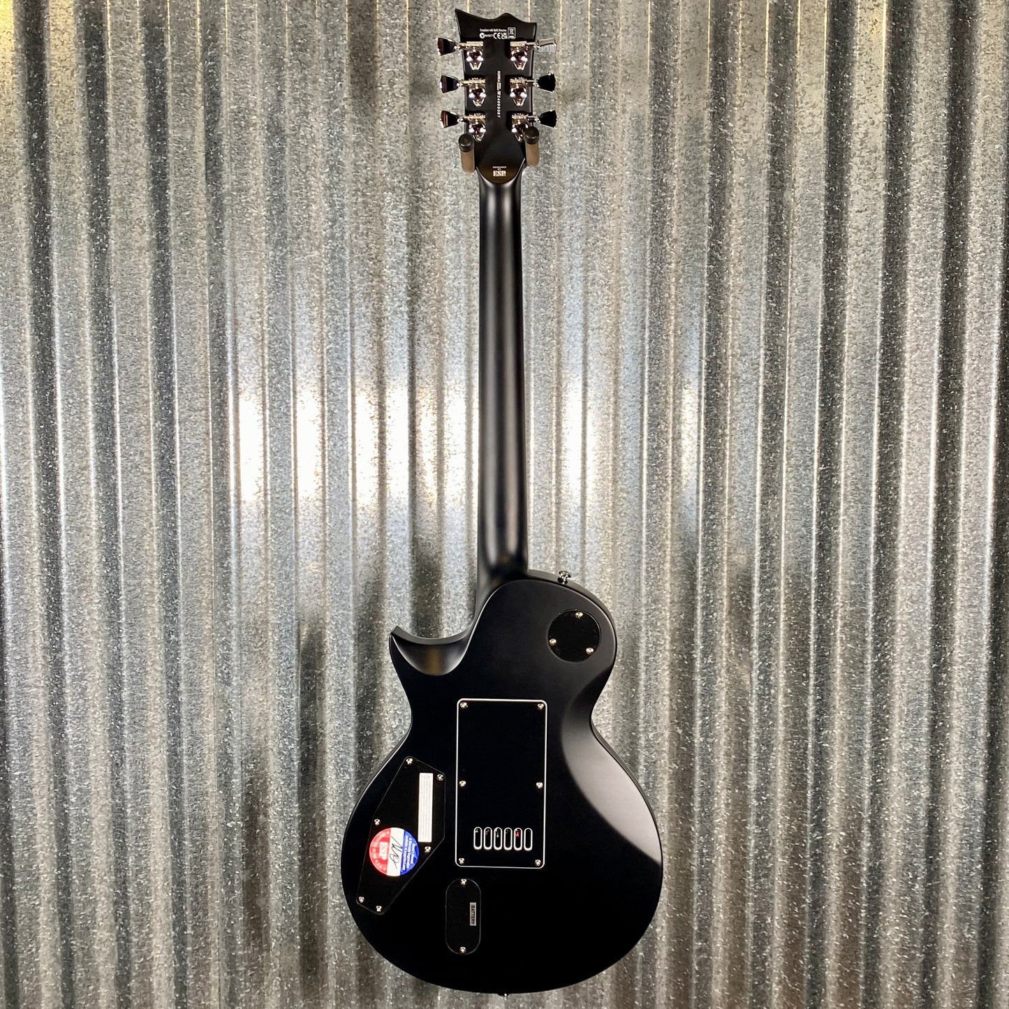 ESP LTD EC-1000 Evertune Bold Binding Black Satin Guitar LEC1000ETBBBLKS #0087 Used