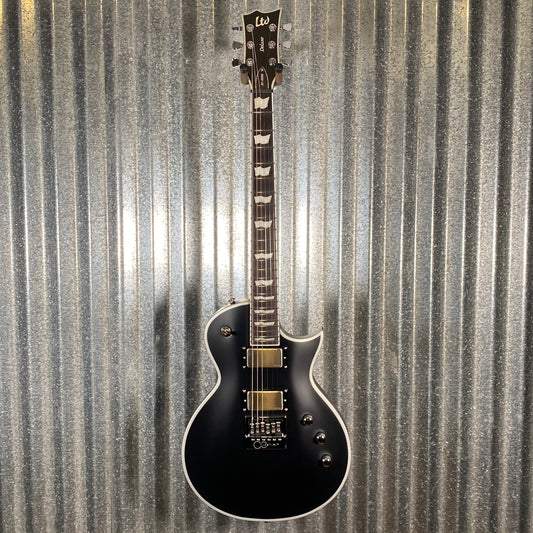 ESP LTD EC-1000 Evertune Bold Binding Black Satin Guitar LEC1000ETBBBLKS #0087 Used