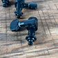 ESP LTD Logo Locking Tuning Machine Set of 6 Inline Two Pin Mount Black Satin Used
