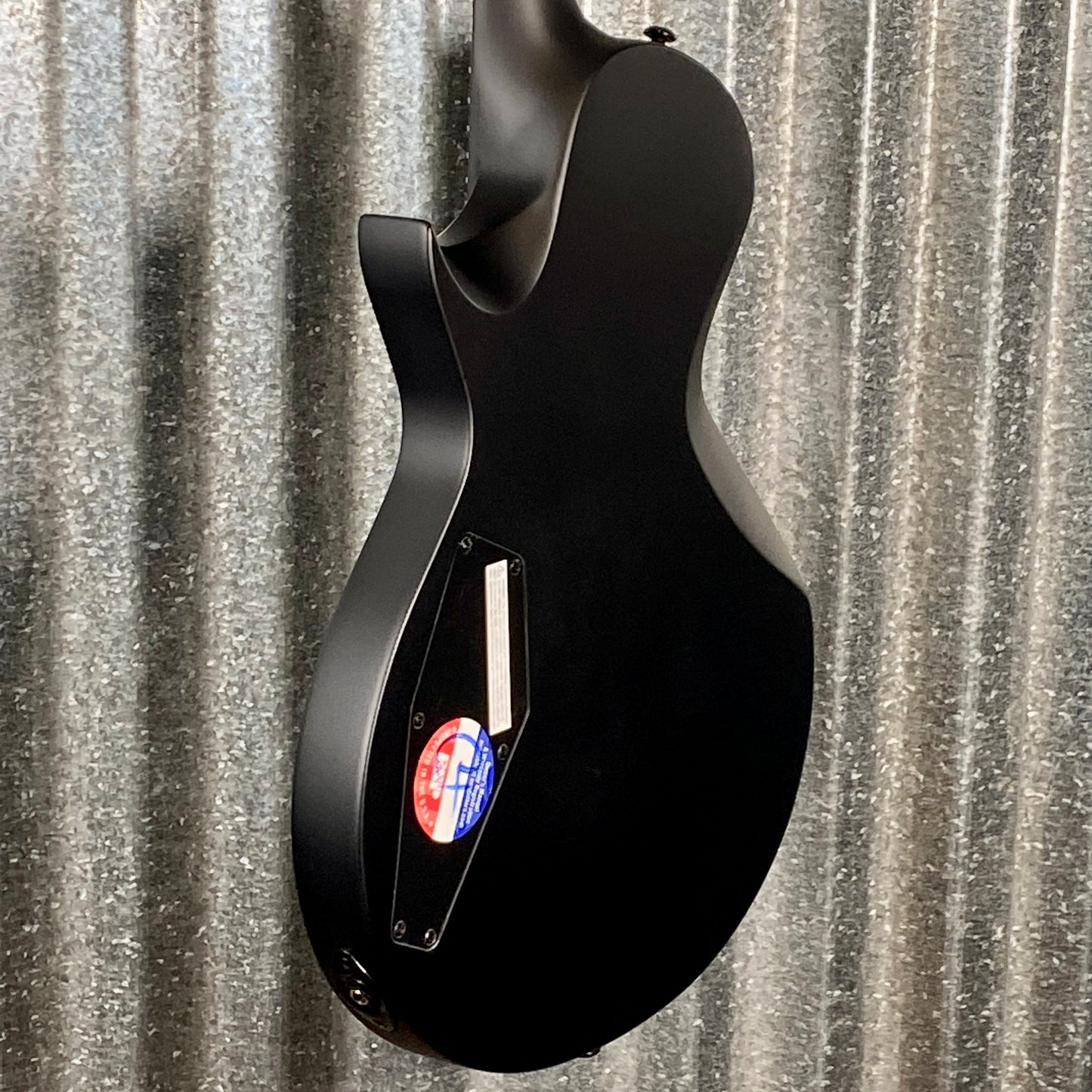 ESP LTD EC Black Metal Eclipse Seymour Duncan Black Satin Guitar LECBKMBLKS #1989 Used