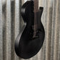 ESP LTD EC Black Metal Eclipse Seymour Duncan Black Satin Guitar LECBKMBLKS #1989 Used