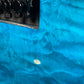 ESP LTD MH-203QM See Thru Blue Quilt Top Guitar MH203QMSTB #0106 Used