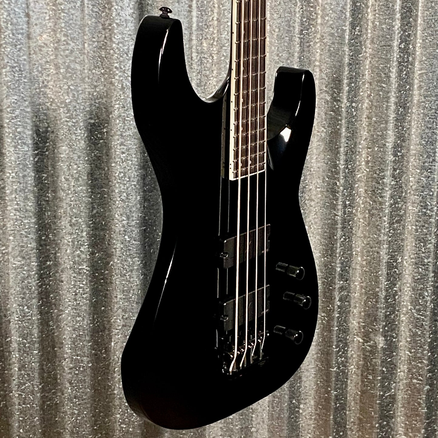 ESP LTD M-1004 4 String Bass Black LM1004BLK #0683 Used