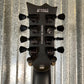 ESP LTD EC-258 Black Satin 8 String Guitar EC258BLKS #1610 Used