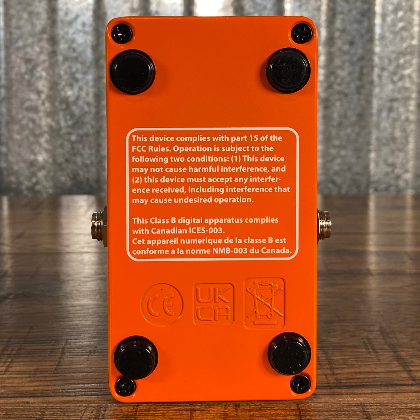Electro-Harmonix EHX Bender Royale MKIII Fuzz Guitar Effect Pedal Orange