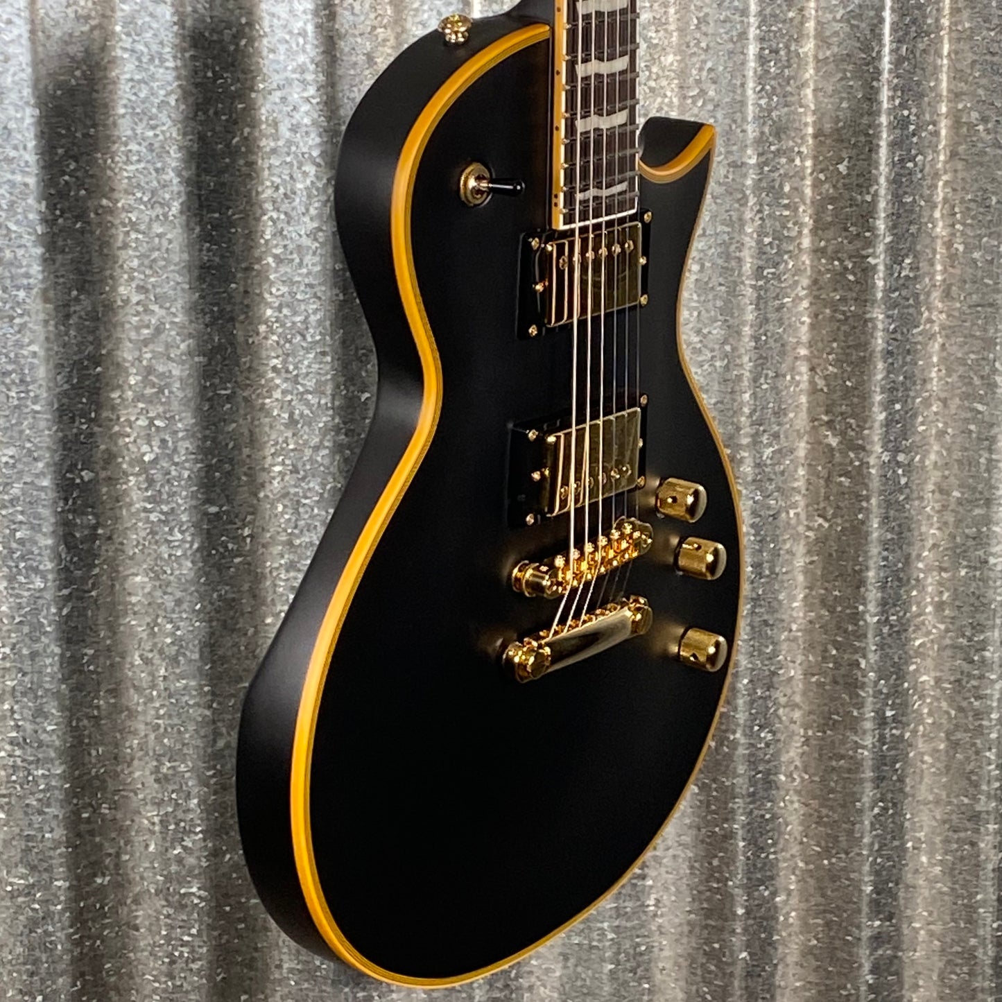 ESP LTD EC-1000 Vintage Black Seymour Duncan Guitar LEC1000VBD #0288 Used