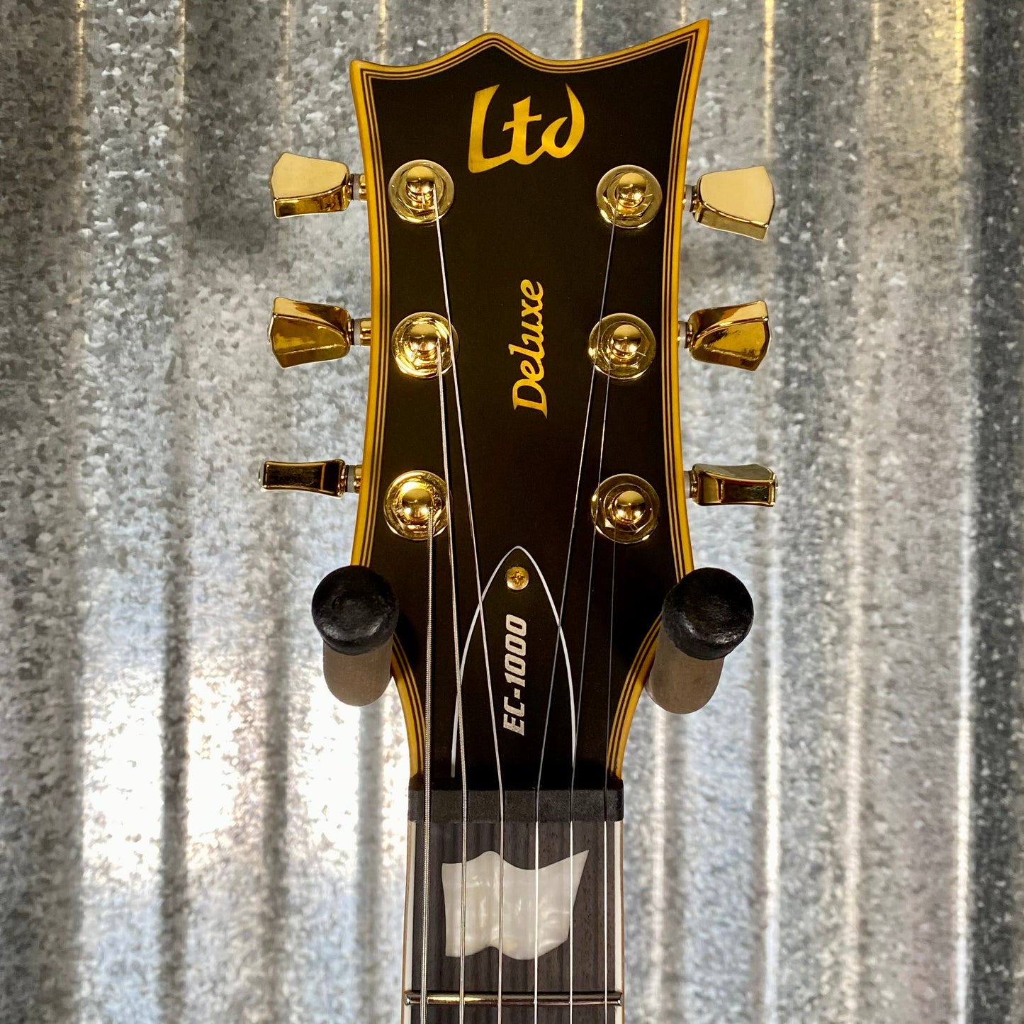 ESP LTD EC-1000 Vintage Black Seymour Duncan Guitar LEC1000VBD #0288 Used