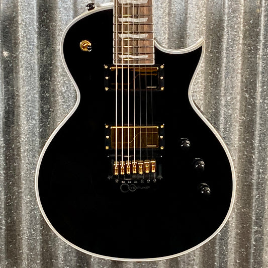 ESP LTD EC-1007 Evertune Fluence Gloss Black 7 String Guitar LEC1007BETBLK #1844 Used