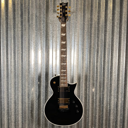 ESP LTD EC-1007 Evertune Fluence Gloss Black 7 String Guitar LEC1007BETBLK #1844 Used