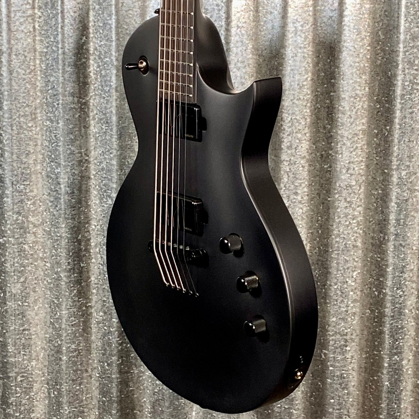 ESP LTD EC-1000B Baritone Charcoal Metallic Satin Guitar LEC1000BCHMS #0047 Used