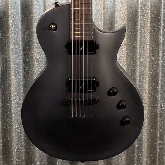 ESP LTD EC-1000B Baritone Charcoal Metallic Satin Guitar LEC1000BCHMS #0047 Used