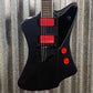 Westcreek Guitars Mirage T Bird Style Dual Humbucker Guitar Black #0113 Used