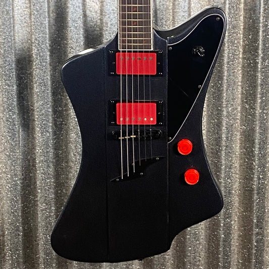 Westcreek Guitars Mirage T Bird Style Dual Humbucker Guitar Black #0113 Used