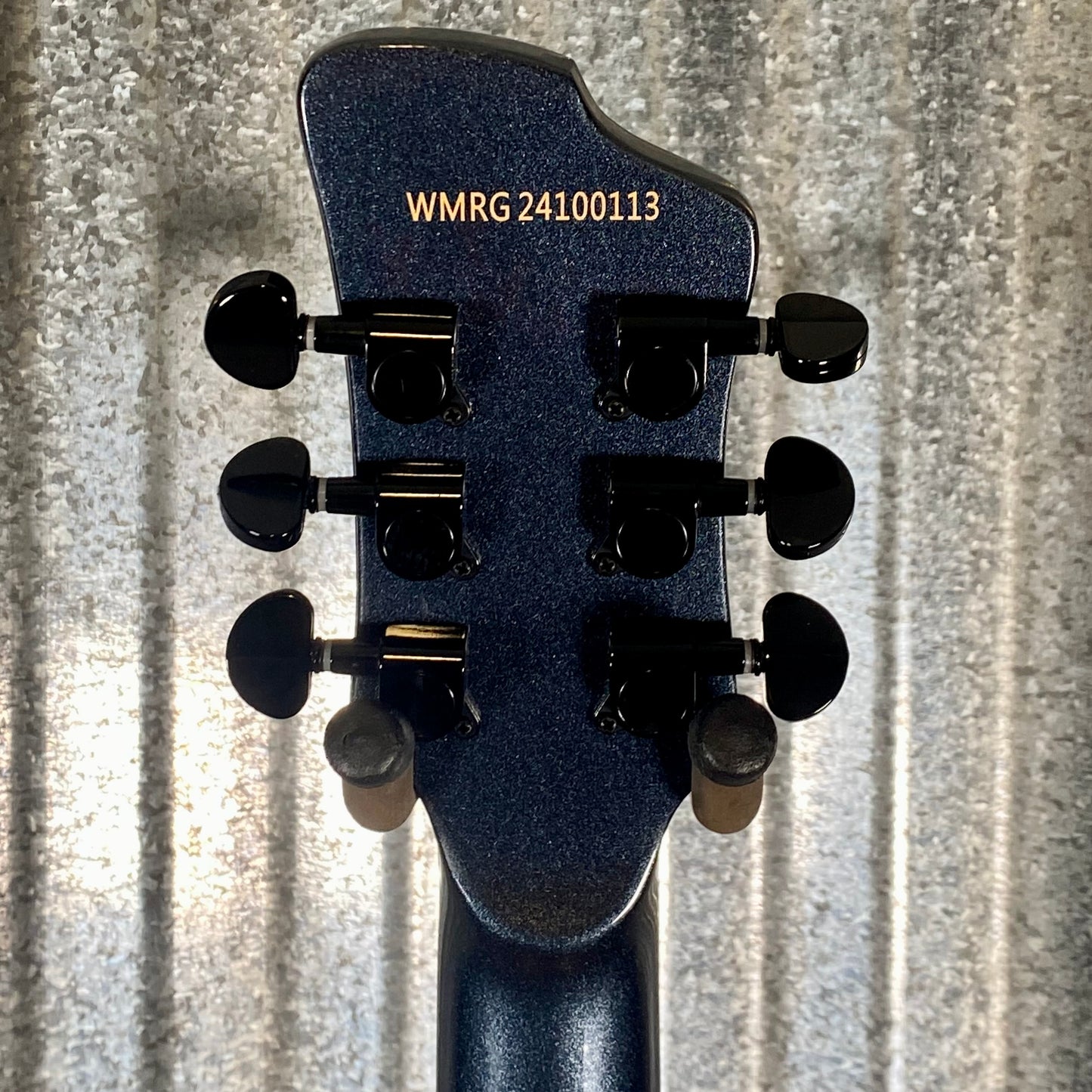 Westcreek Guitars Mirage T Bird Style Dual Humbucker Guitar Black #0113 Used
