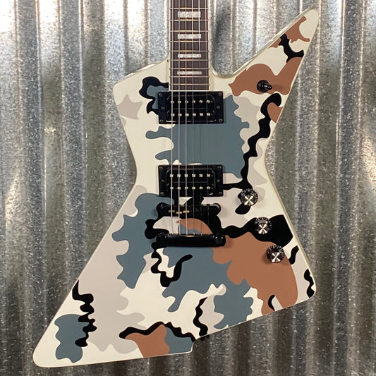 Westcreek Guitars Revenge Explorer Style Camo #0184 Used