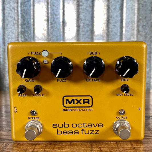 Dunlop MXR M287 Sub Octave Bass Fuzz Effect Pedal Demo