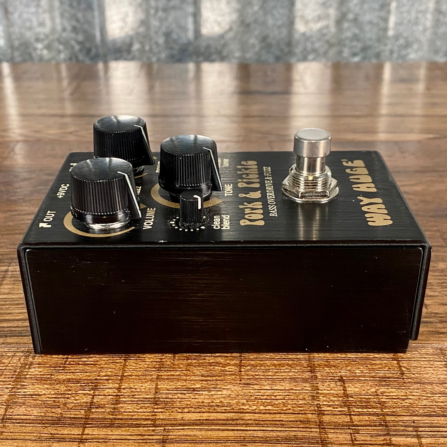 Dunlop Way Huge Smalls WM91 Pork & Pickle Bass Overdrive Fuzz Effect Pedal Demo