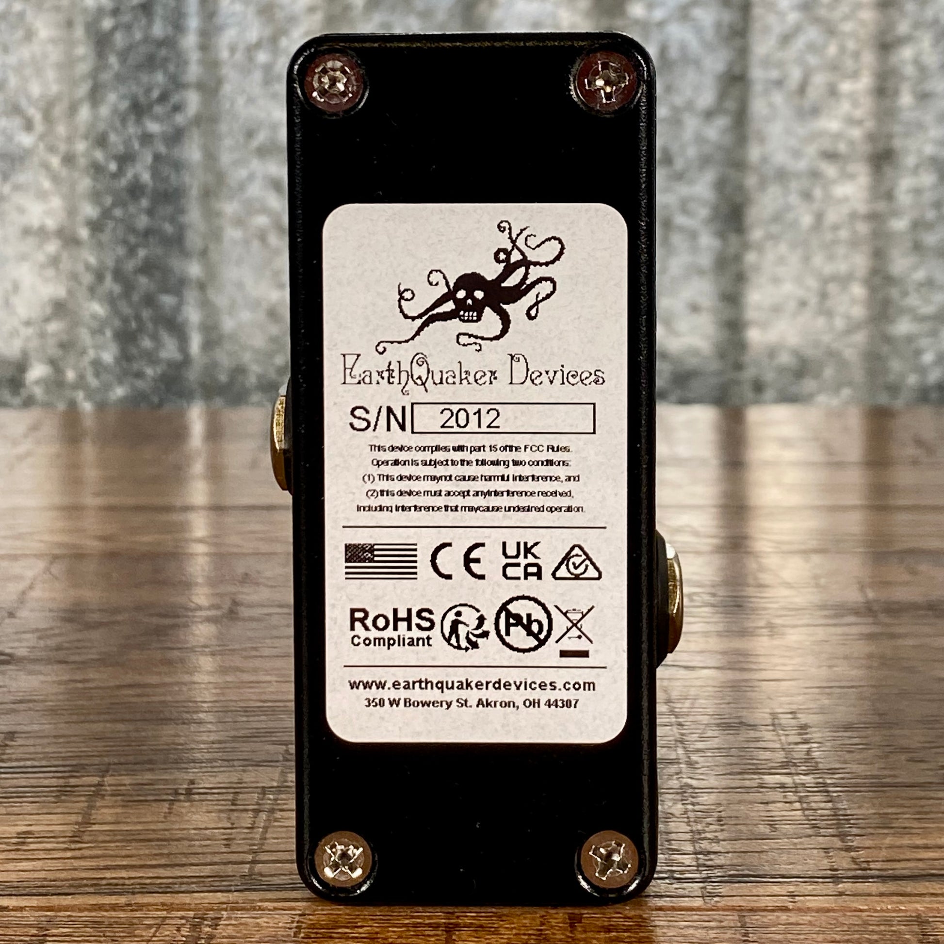 Earthquaker Devices EQD Easy Listening Analog Amp Simulator Headphone Amp Guitar Effect Pedal