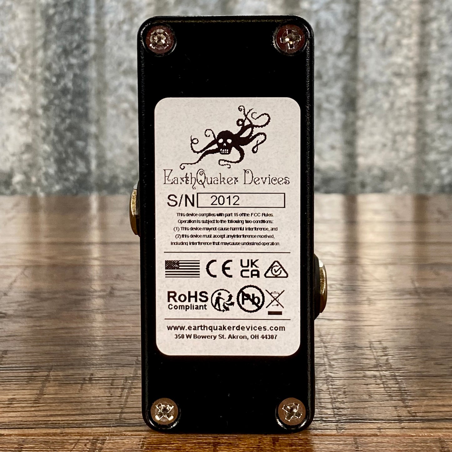 Earthquaker Devices EQD Easy Listening Analog Amp Simulator Headphone Amp Guitar Effect Pedal