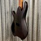 Cort Artisan Series Space Headless 5 String Bass Star Dust Green SPACE5SDG & Bag #4272