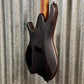 Cort Artisan Series Space Headless 5 String Bass Star Dust Black SPACE5SDB & Bag #4016