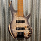 Cort Artisan Series Space Headless 5 String Bass Star Dust Black SPACE5SDB & Bag #4016
