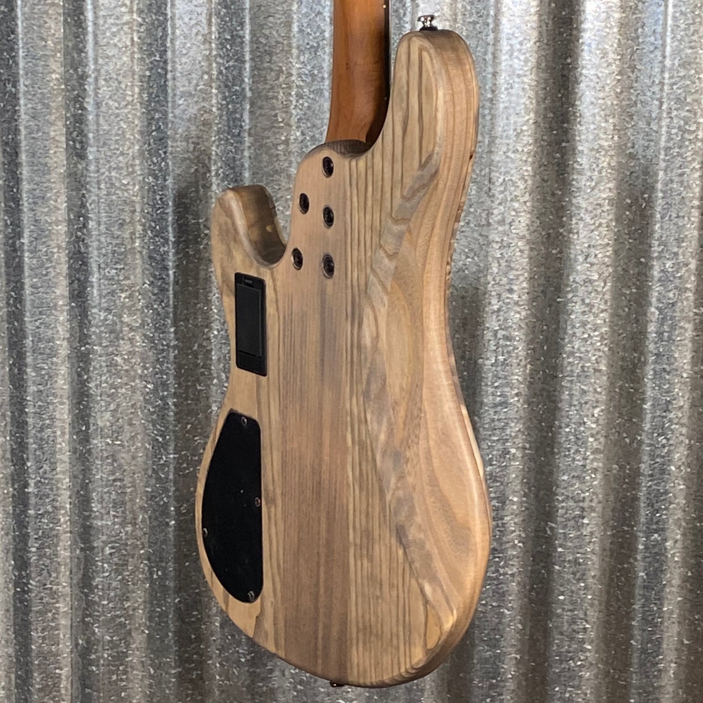Cort GB Modern 4 String Bass Open Pore Charcoal Gray Burl GBMODERN4OPCG & Bag #4920